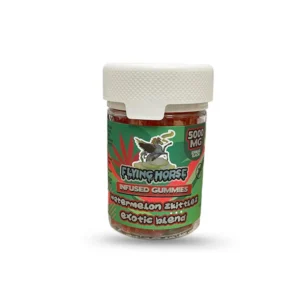 FLYING HORSE GUMMIES | WATERMELON ZKITTLEZ 5000MG